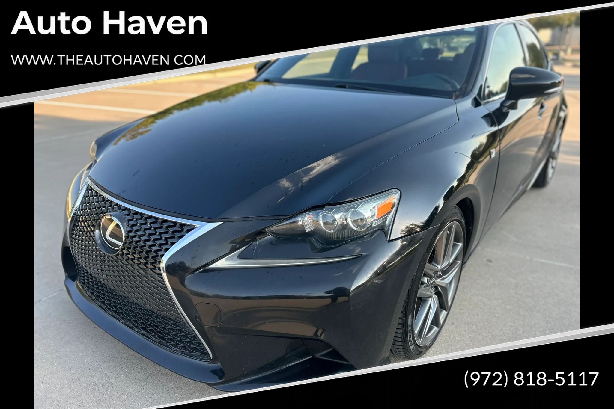 Used 2015 Lexus IS 250 w/ F-Sport Package RWD image 1