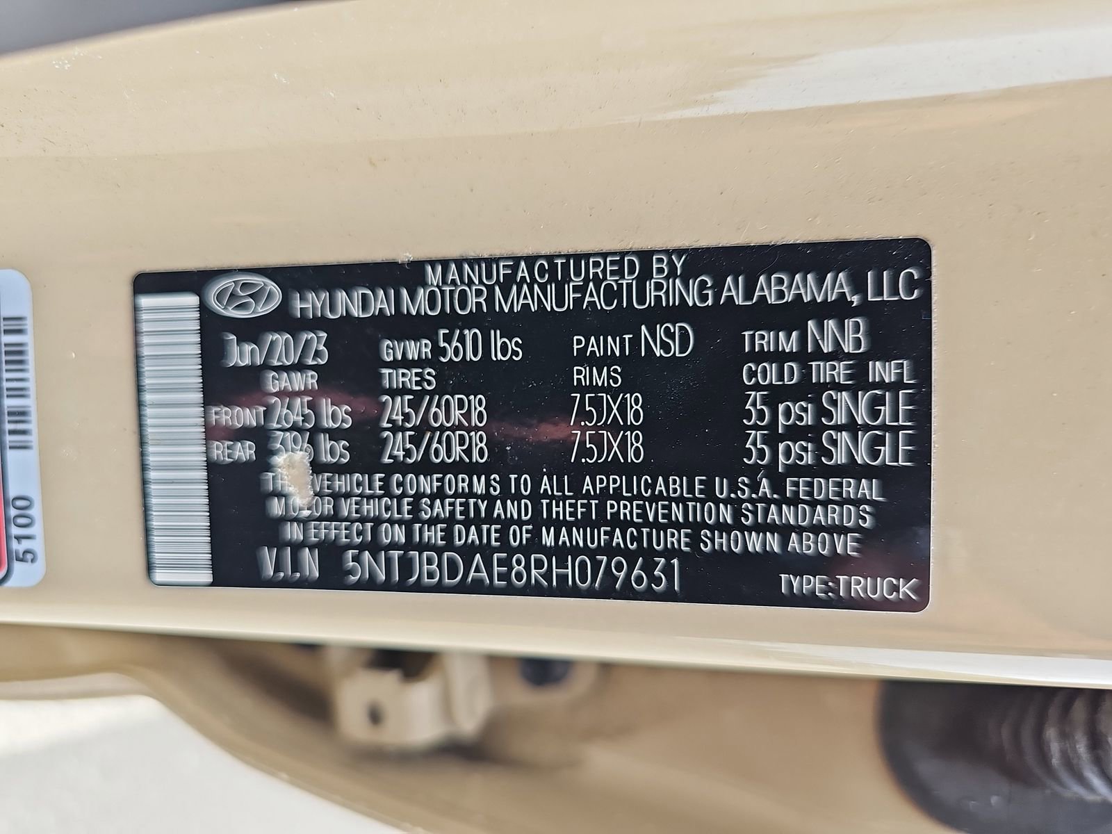 Used 2024 Hyundai Santa Cruz SEL image 16