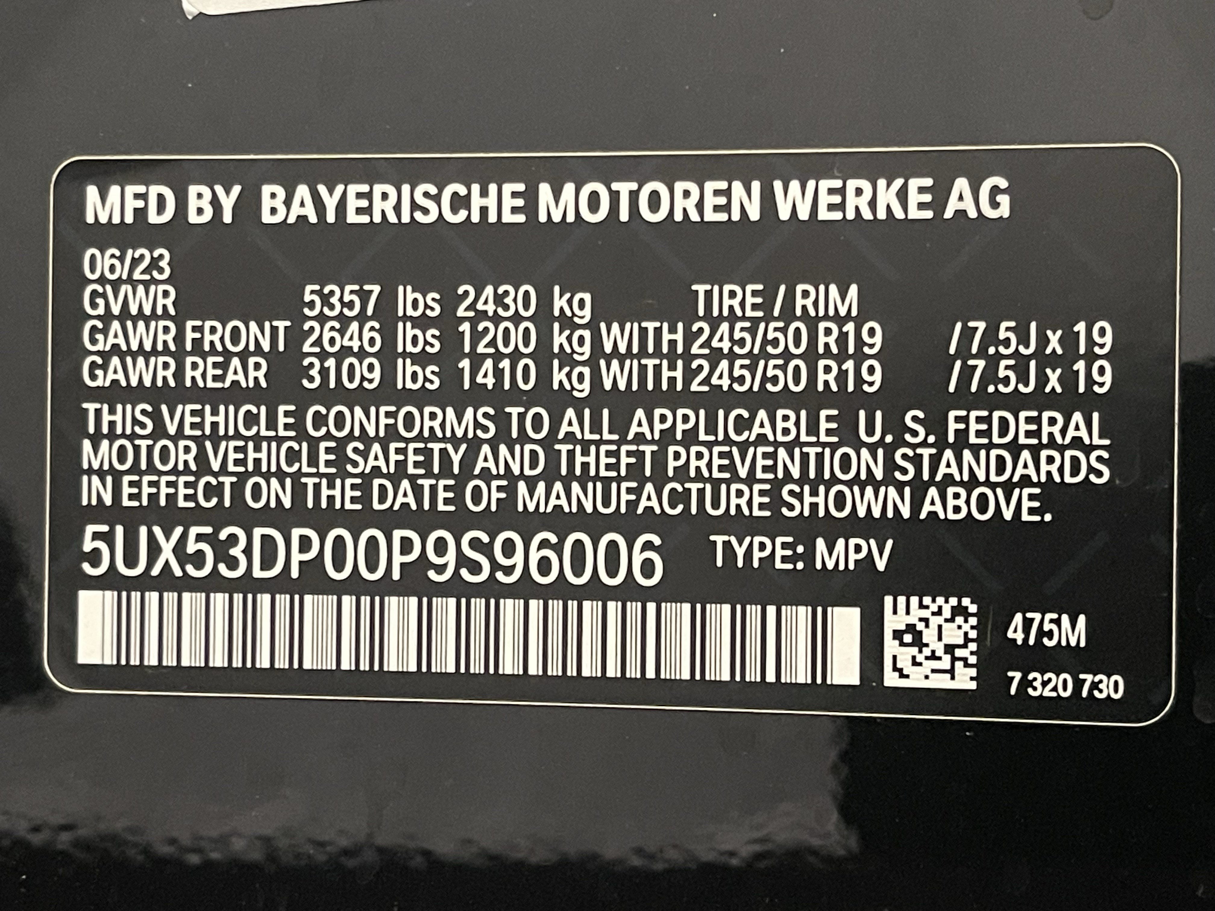 Certified 2023 BMW X3 xDrive30i w/ M Sport Package AWD/4WD image 25