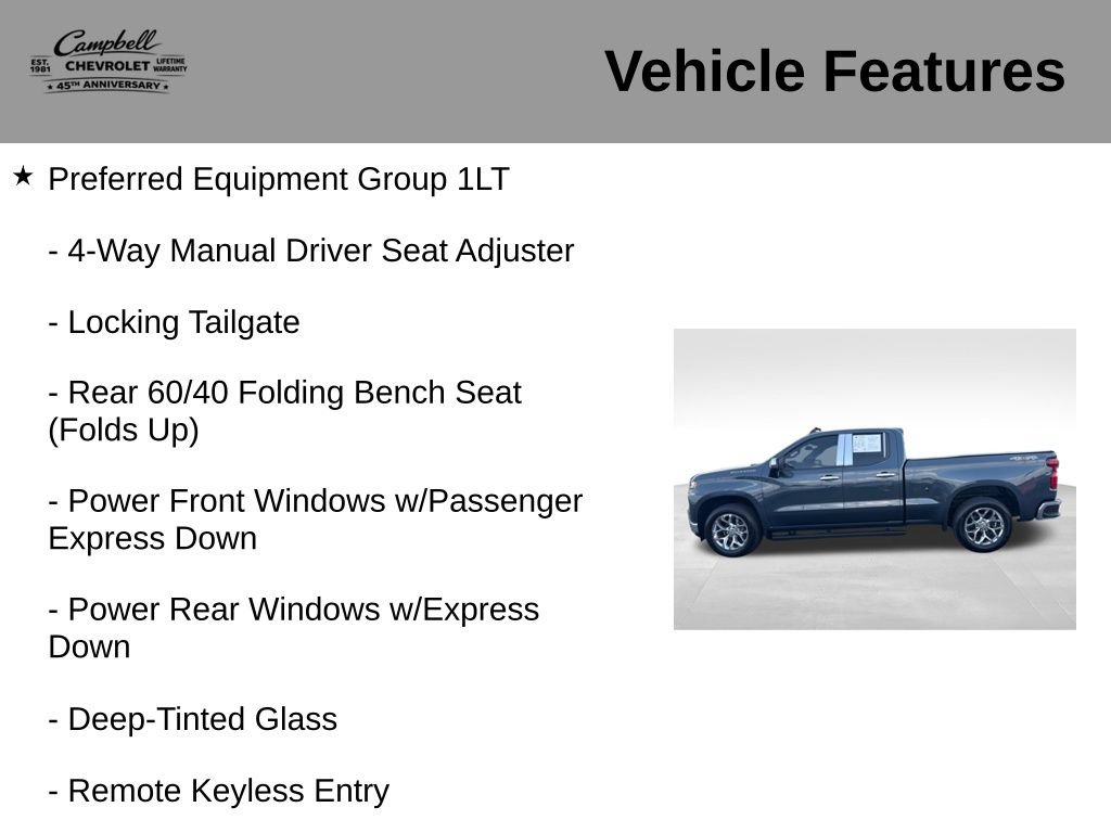 Used 2019 Chevrolet Silverado 1500 LT w/ All-Star Edition AWD/4WD image 5