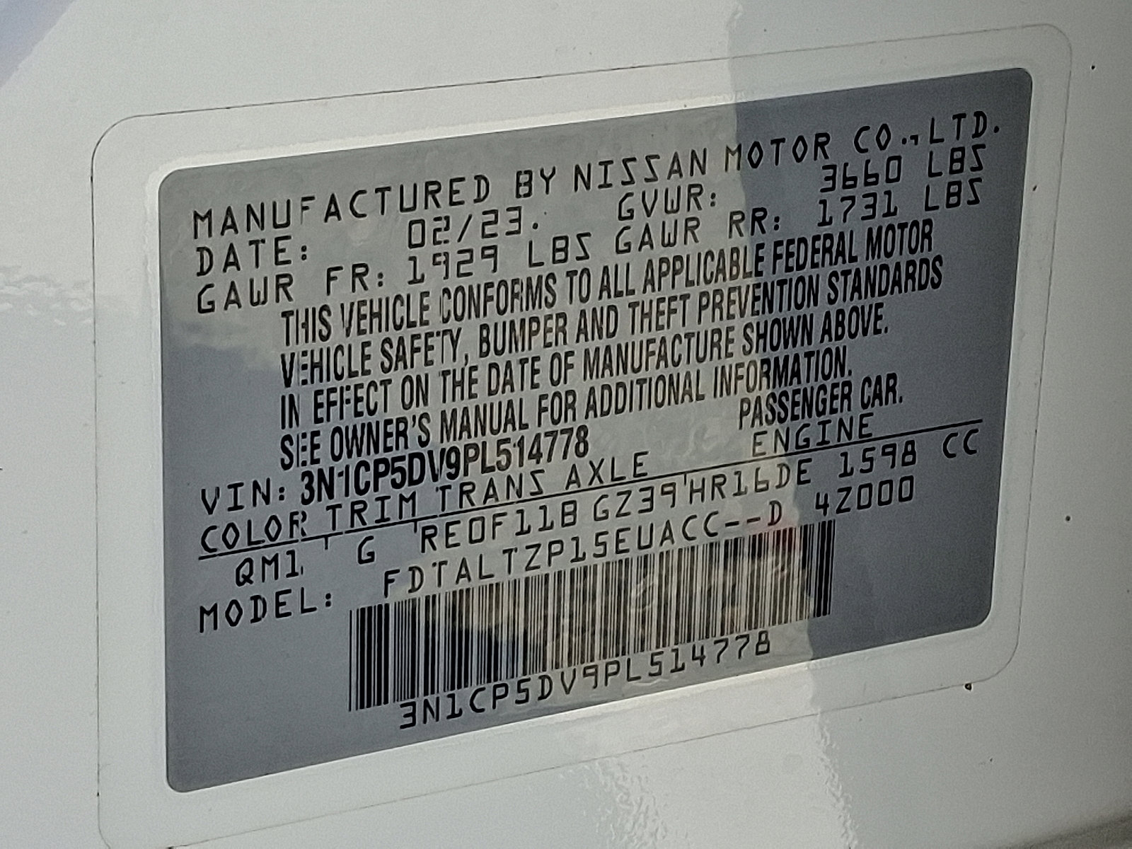 Used 2023 Nissan Kicks SR w/ SR Premium Package image 27