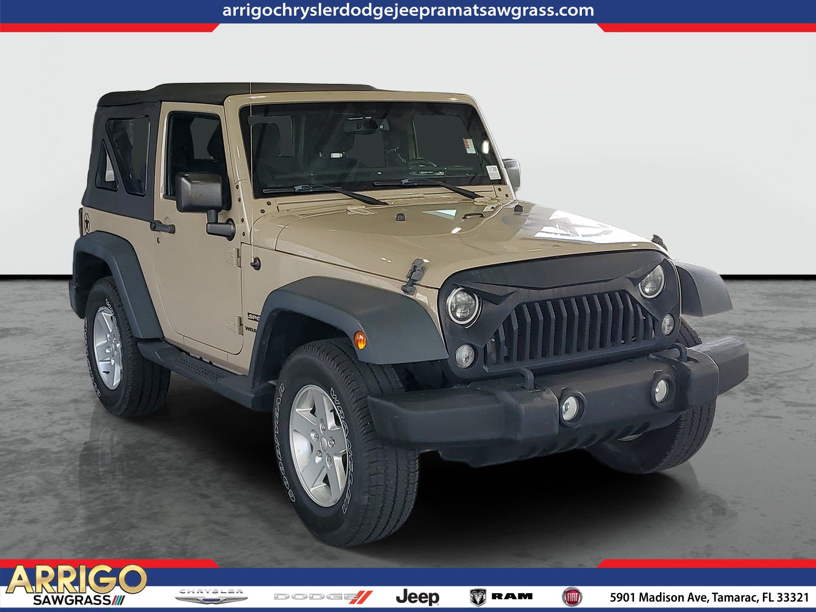 Certified 2016 Jeep Wrangler Sport w/ Quick Order Package 24S AWD/4WD image 1