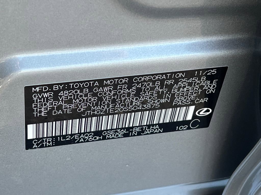 New 2025 Lexus IS 350 F Sport image 26