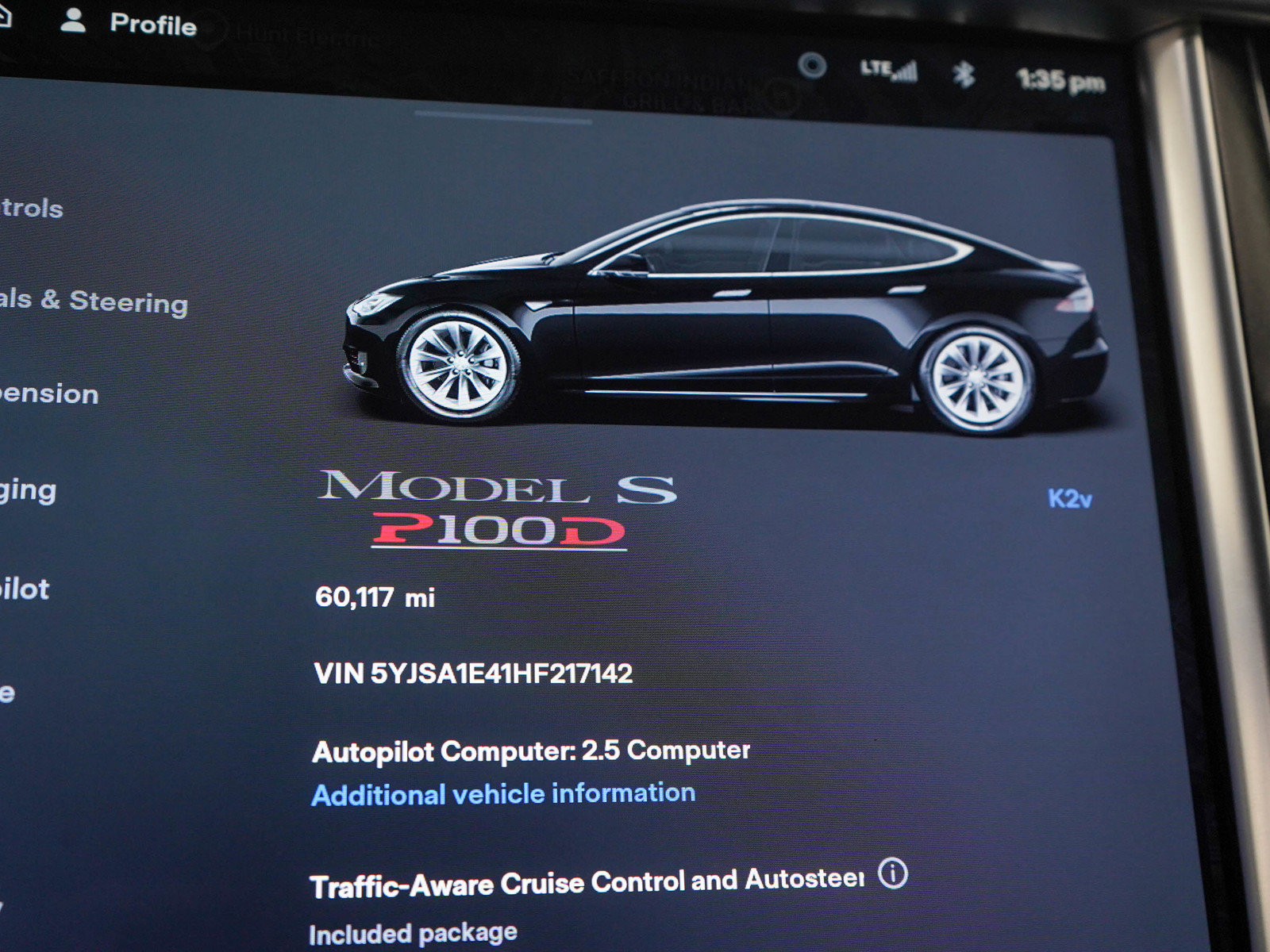 Used 2017 Tesla Model S P100D AWD/4WD image 25