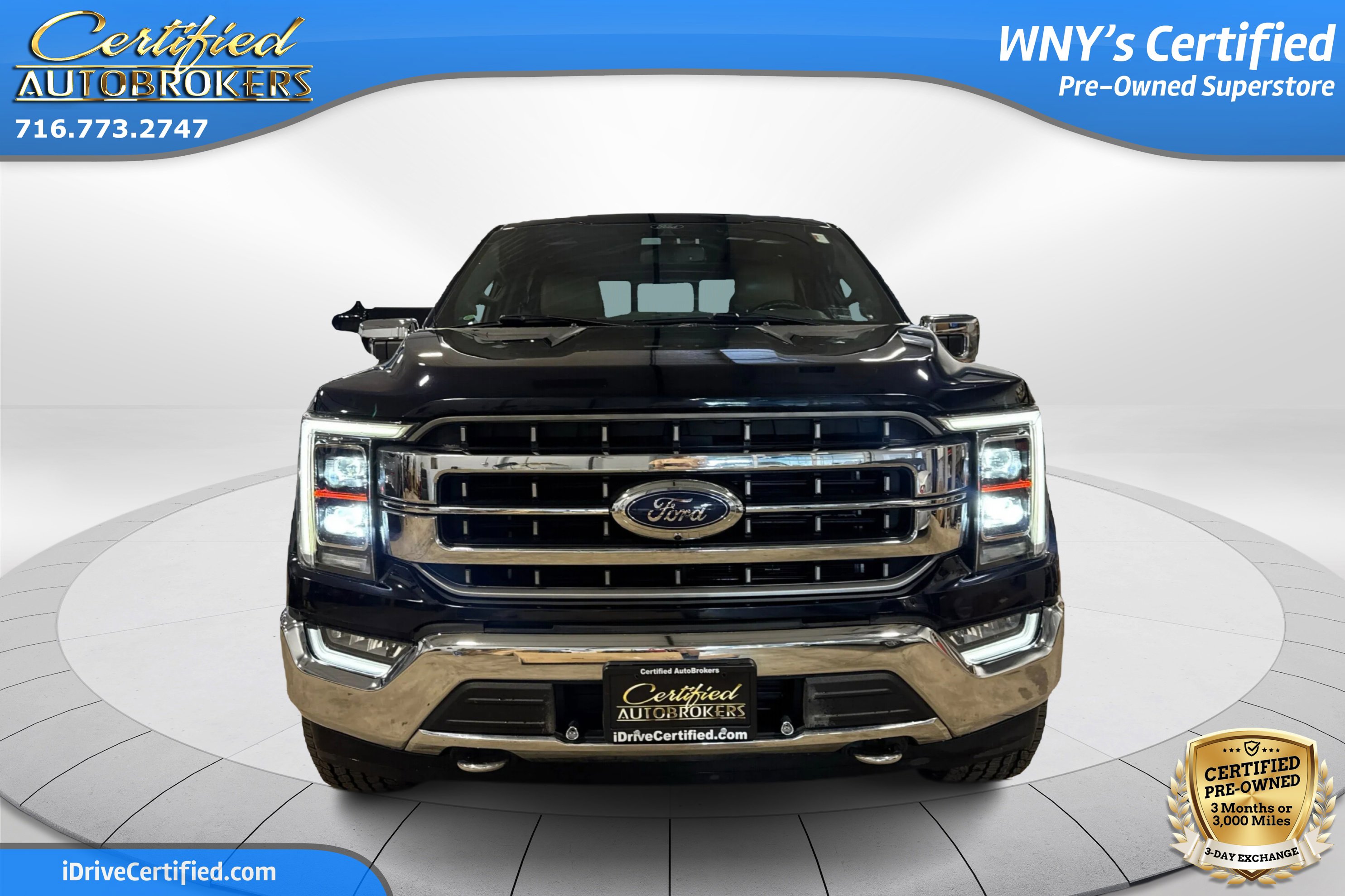 Used 2021 Ford F150 Lariat w/ Equipment Group 502A High AWD/4WD image 2