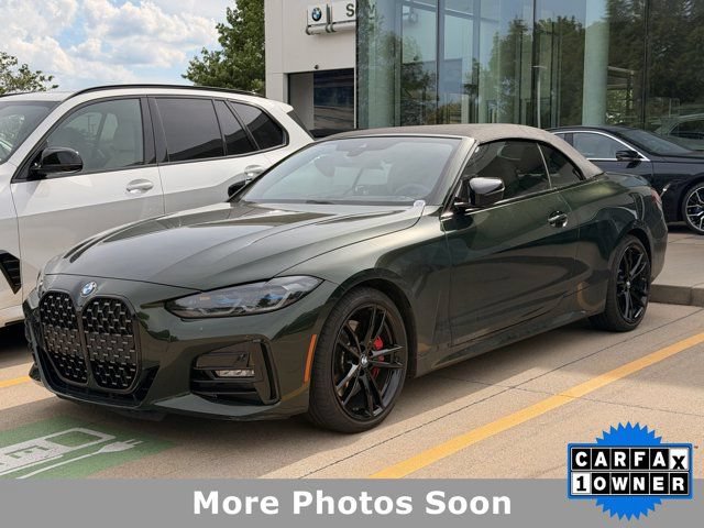 Certified 2024 BMW 430i xDrive Convertible w/ M Sport Package