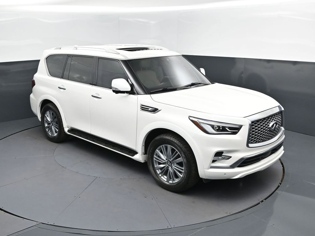 Certified 2023 INFINITI QX80 Luxe w/ Cargo Package RWD video 1