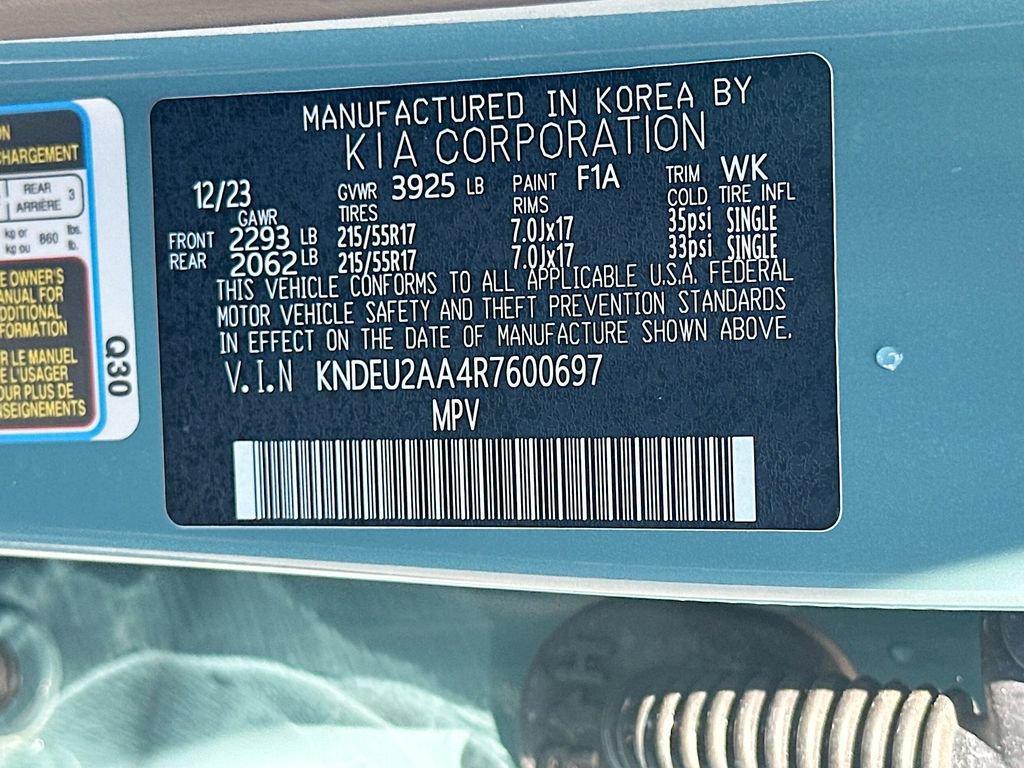 Certified 2024 Kia Seltos S FWD image 30