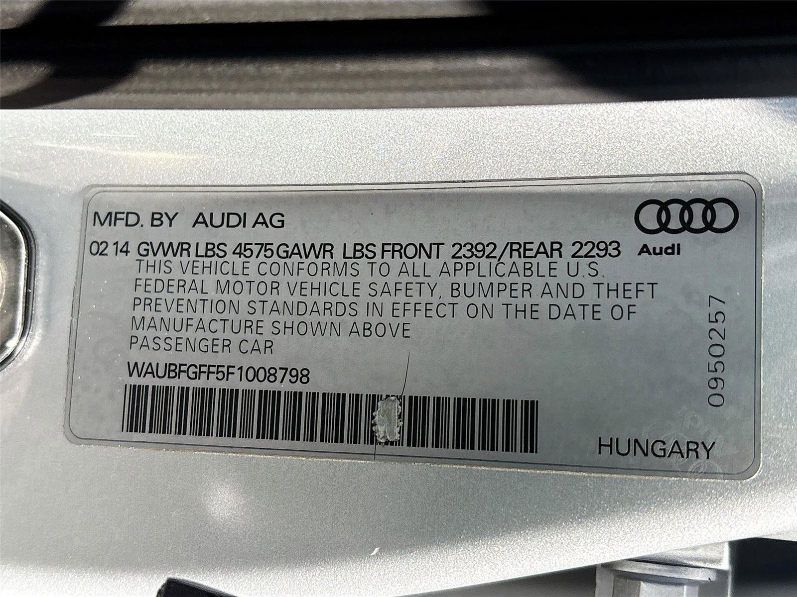 Used 2015 Audi A3 2.0T Premium w/ Audi MMI Navigation Plus AWD/4WD image 35