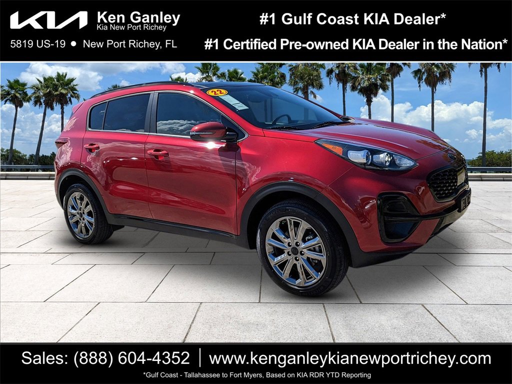 Certified 2022 Kia Sportage Nightfall Edition w/ Nighfall AWD Premium Package