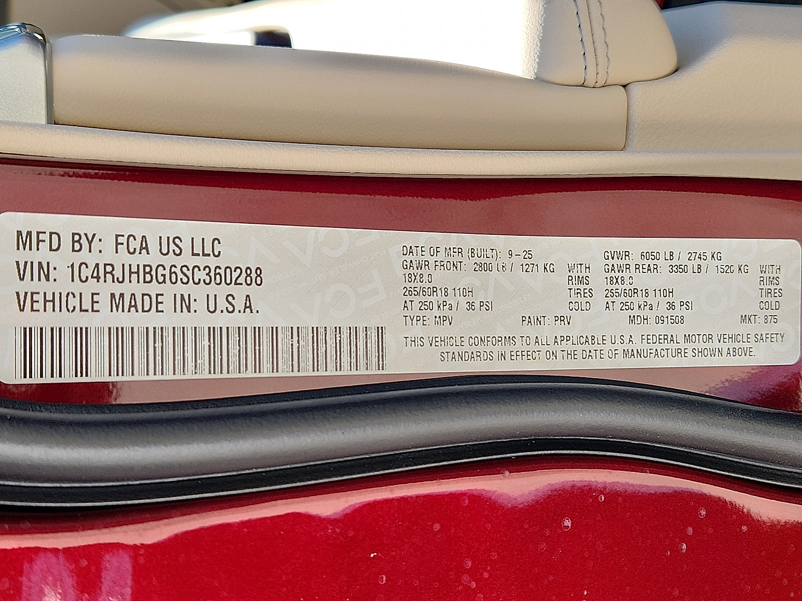 New 2025 Jeep Grand Cherokee Limited image 17