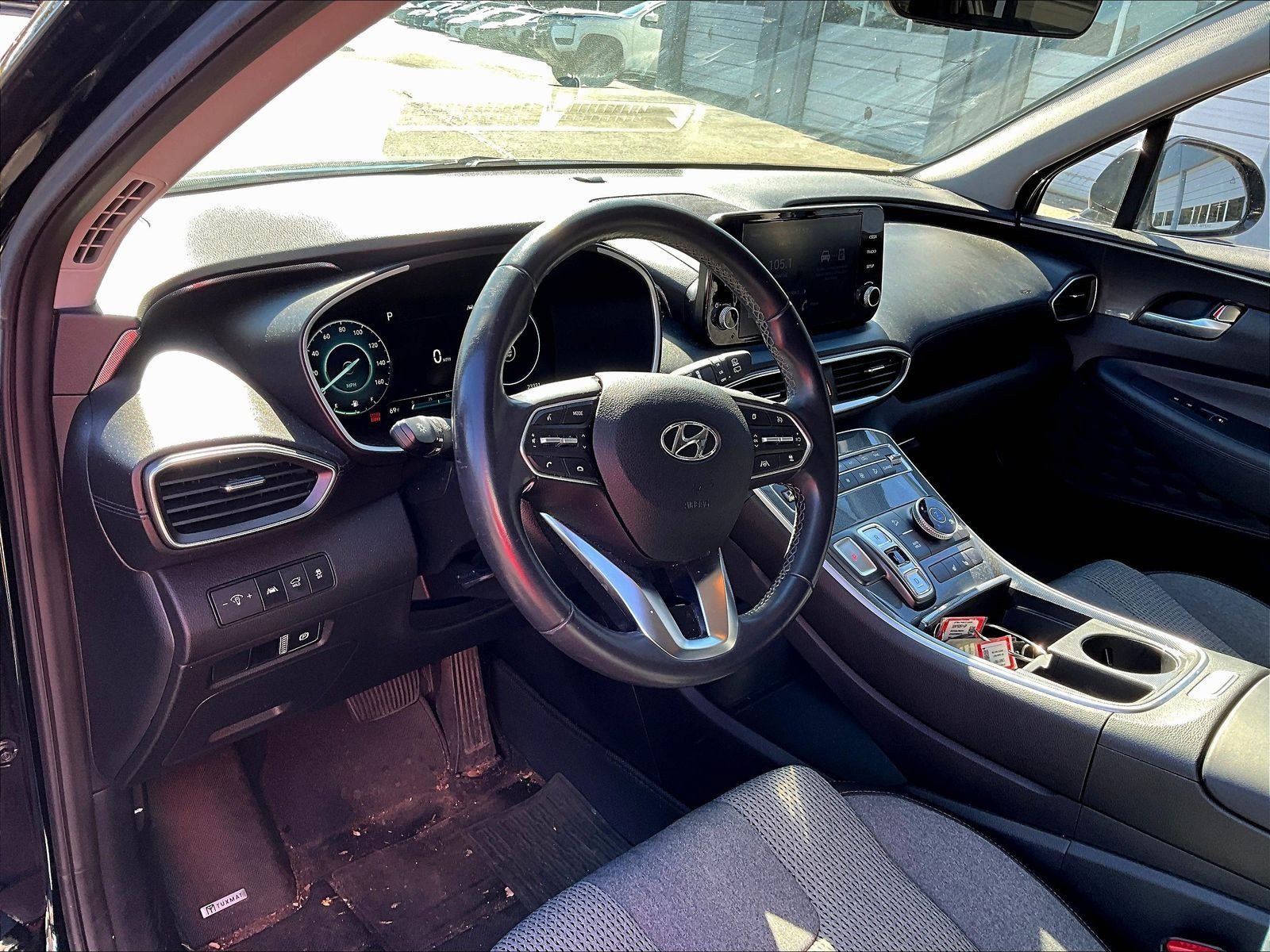 Used 2021 Hyundai Santa Fe Blue AWD/4WD image 4