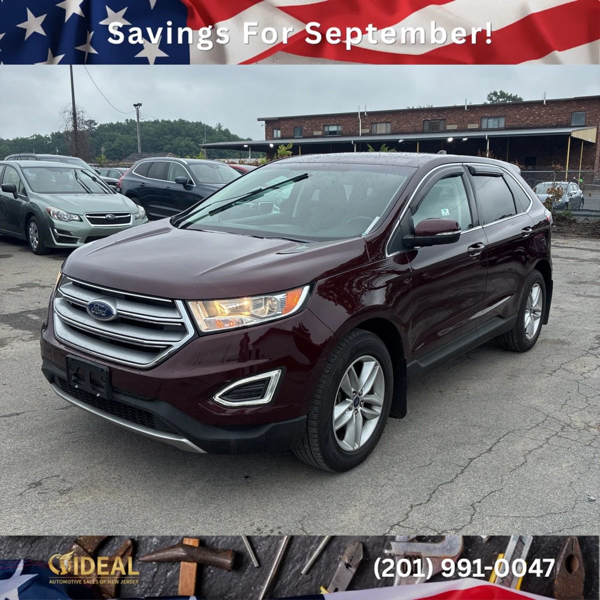 Used 2018 Ford Edge SEL w/ Equipment Group 201A AWD/4WD image 1