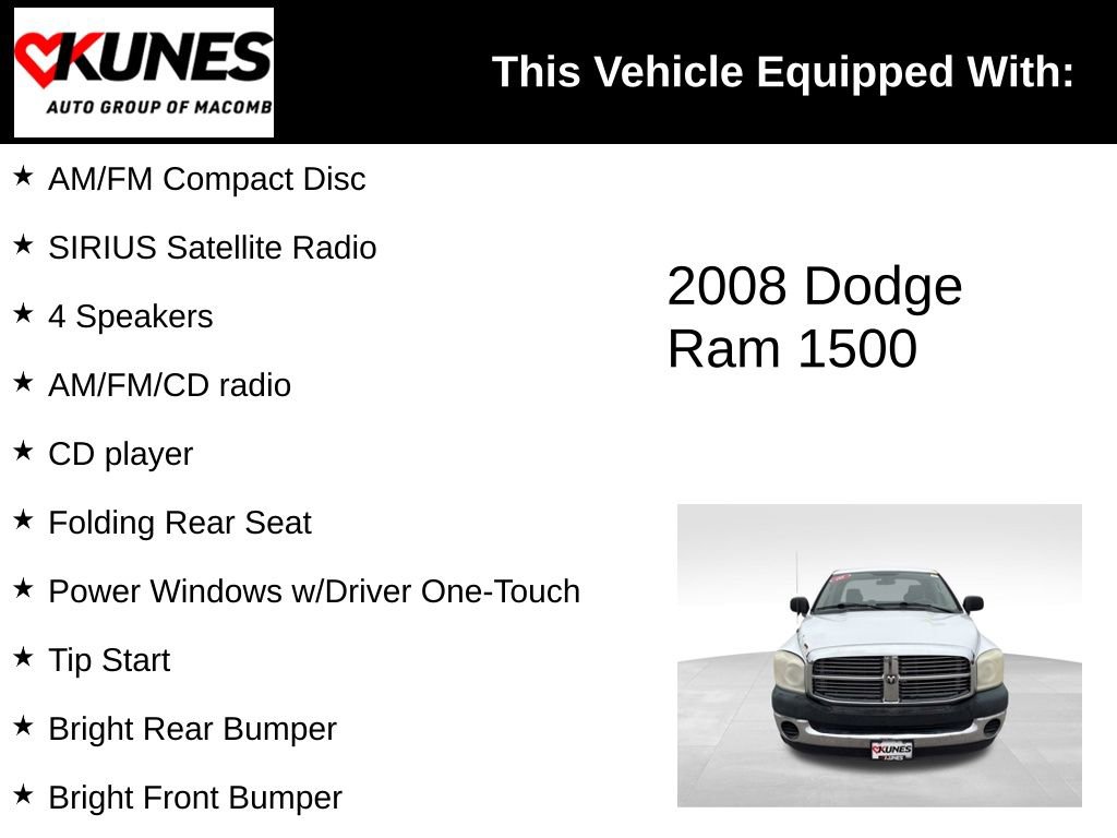 Used 2008 Dodge Ram 1500 Truck ST image 3
