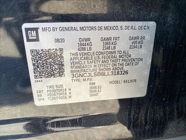 Used 2020 Chevrolet Trax LT w/ Driver Confidence Package FWD image 14