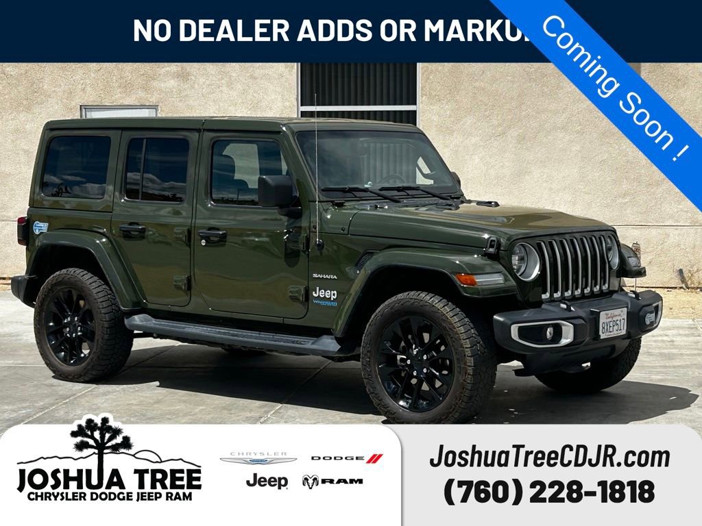 Used 2021 Jeep Wrangler Unlimited Sahara w/ Cold Weather Group