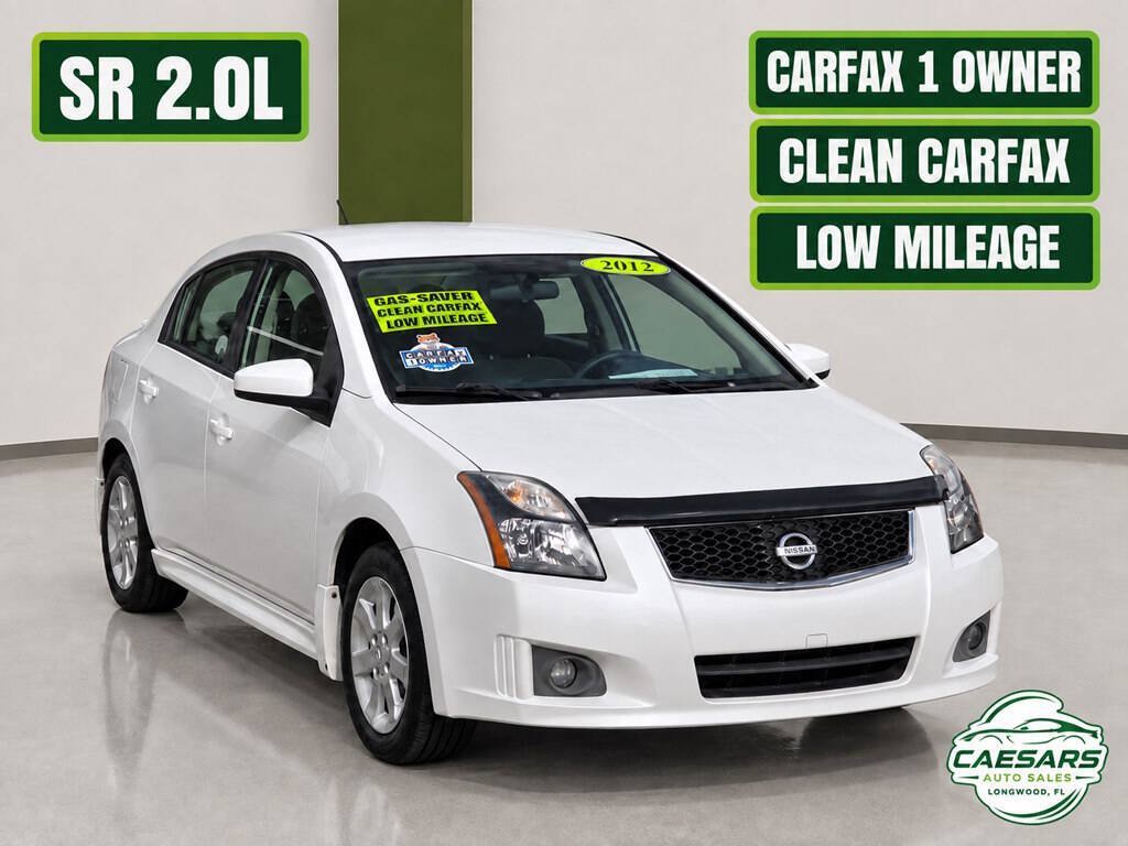 Used 2012 Nissan Sentra 2.0 SR