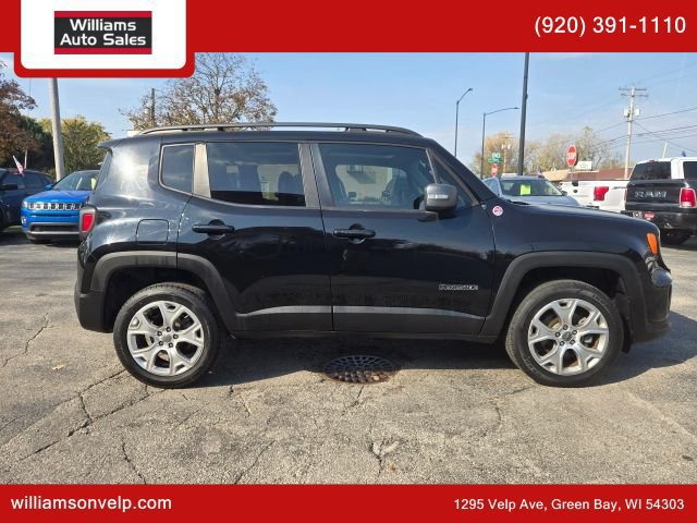 Used 2019 Jeep Renegade Limited w/ UConnect 8.4 Nav Group AWD/4WD image 3
