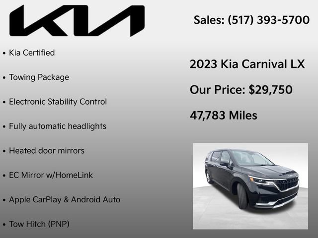 Used 2023 Kia Carnival LX image 7