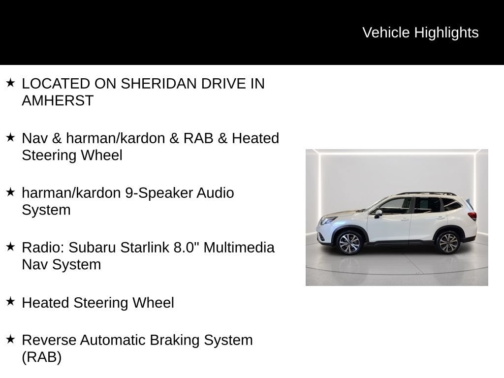 Certified 2023 Subaru Forester Limited AWD/4WD image 5