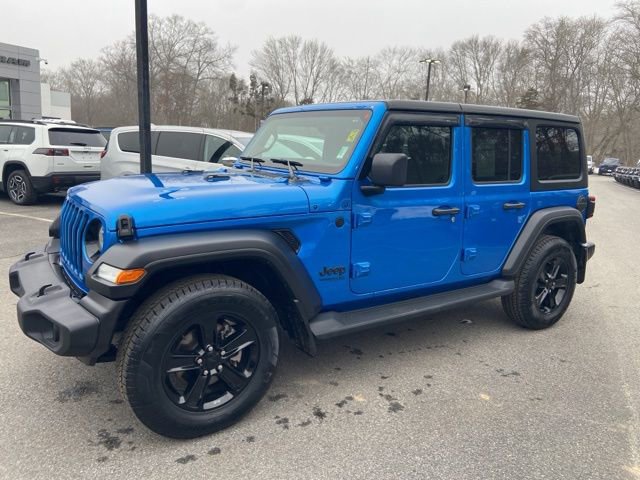 Used 2022 Jeep Wrangler Unlimited Sport image 2