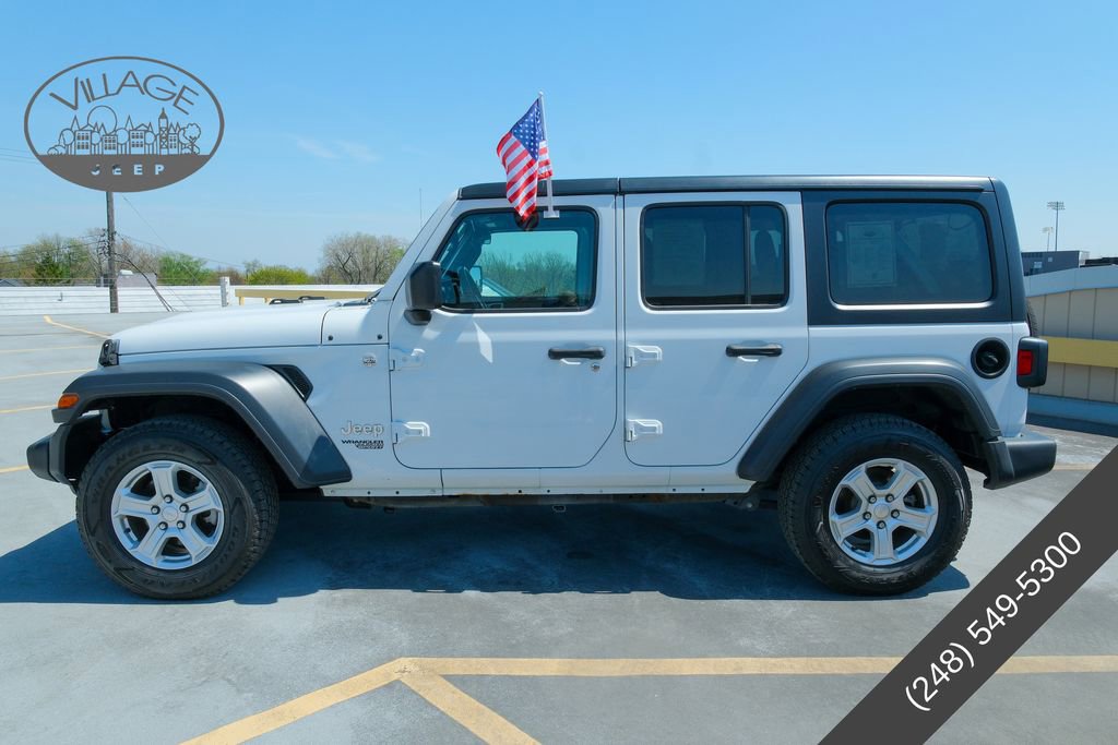 Used 2018 Jeep Wrangler Unlimited Sport S AWD/4WD image 8