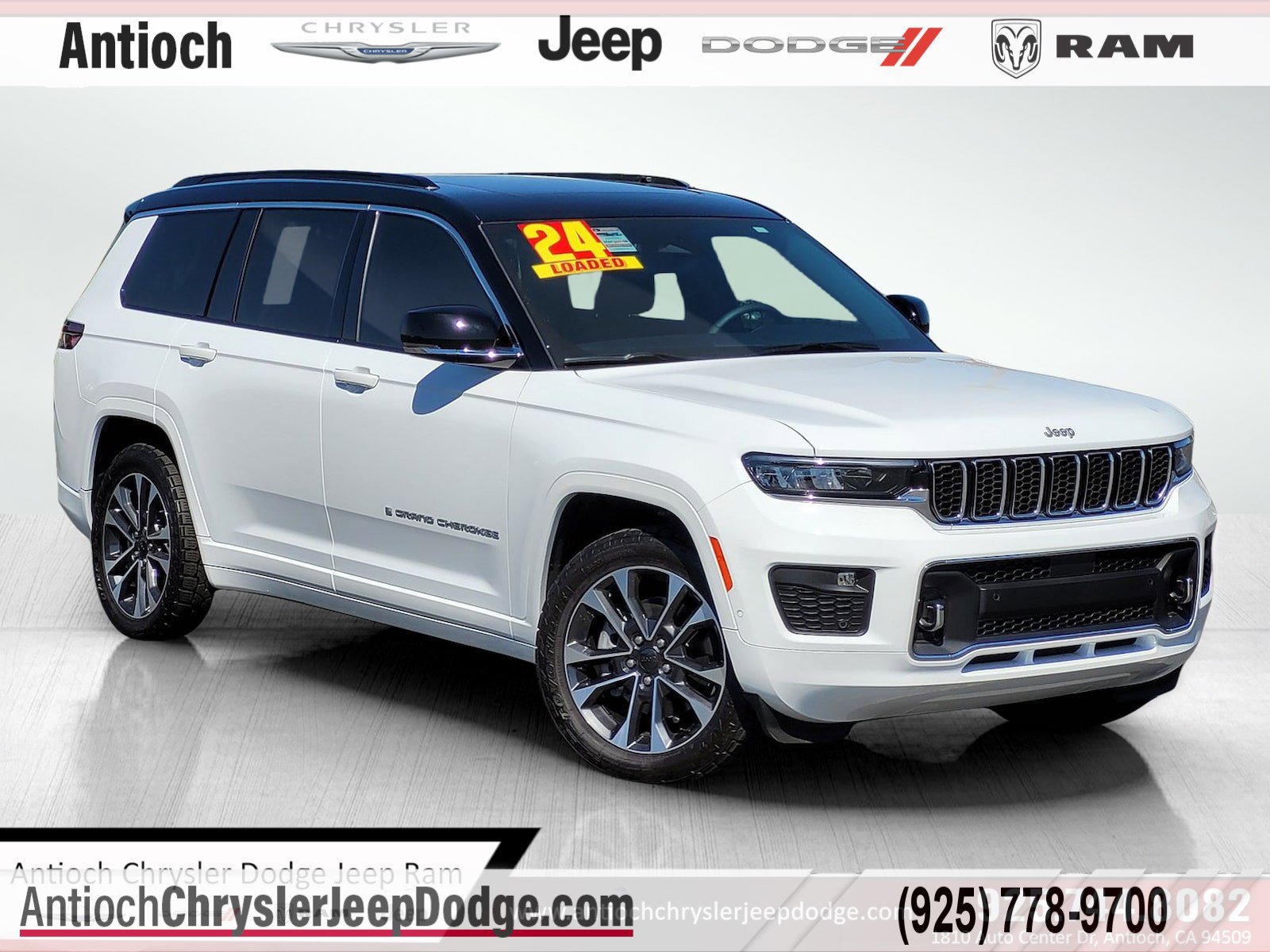 Certified 2024 Jeep Grand Cherokee L Overland w/ Luxury Tech Group IV image 1