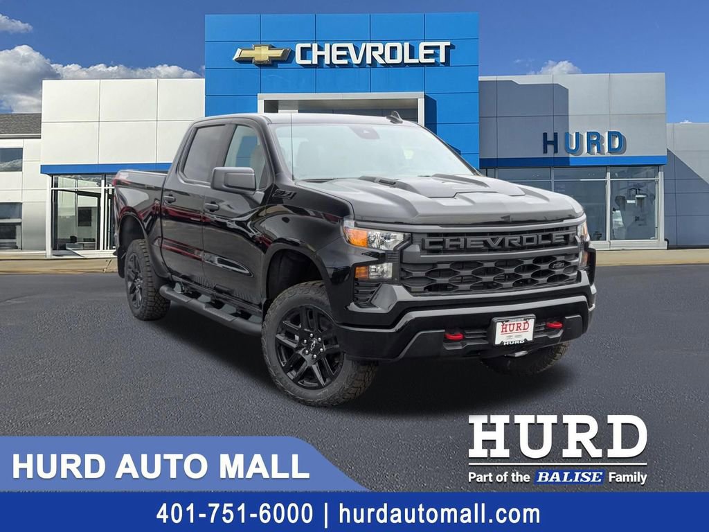 New 2026 Chevrolet Silverado 1500 Custom Trail Boss w/ LPO, Dark Essentials Package