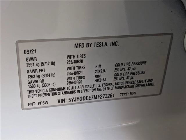 Used 2021 Tesla Model Y Long Range AWD/4WD image 25