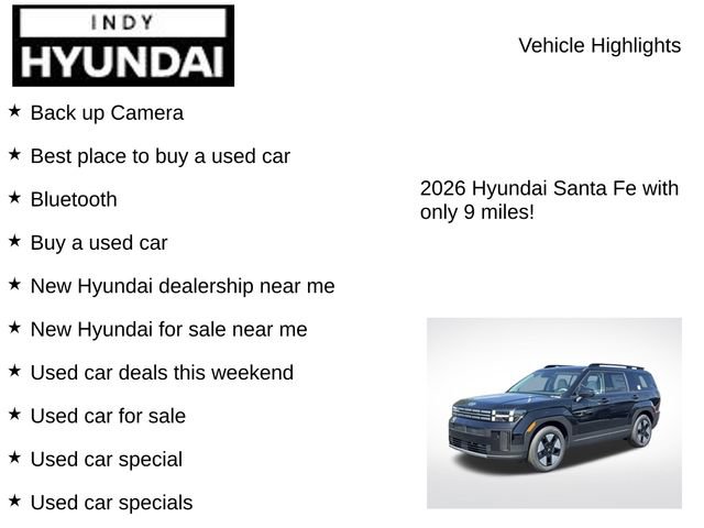New 2026 Hyundai Santa Fe SEL AWD/4WD image 8