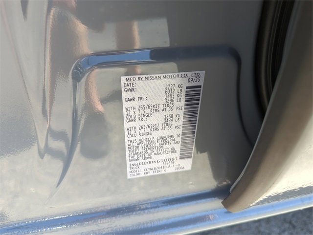 New 2026 Nissan Frontier SV w/ Tow Package image 44
