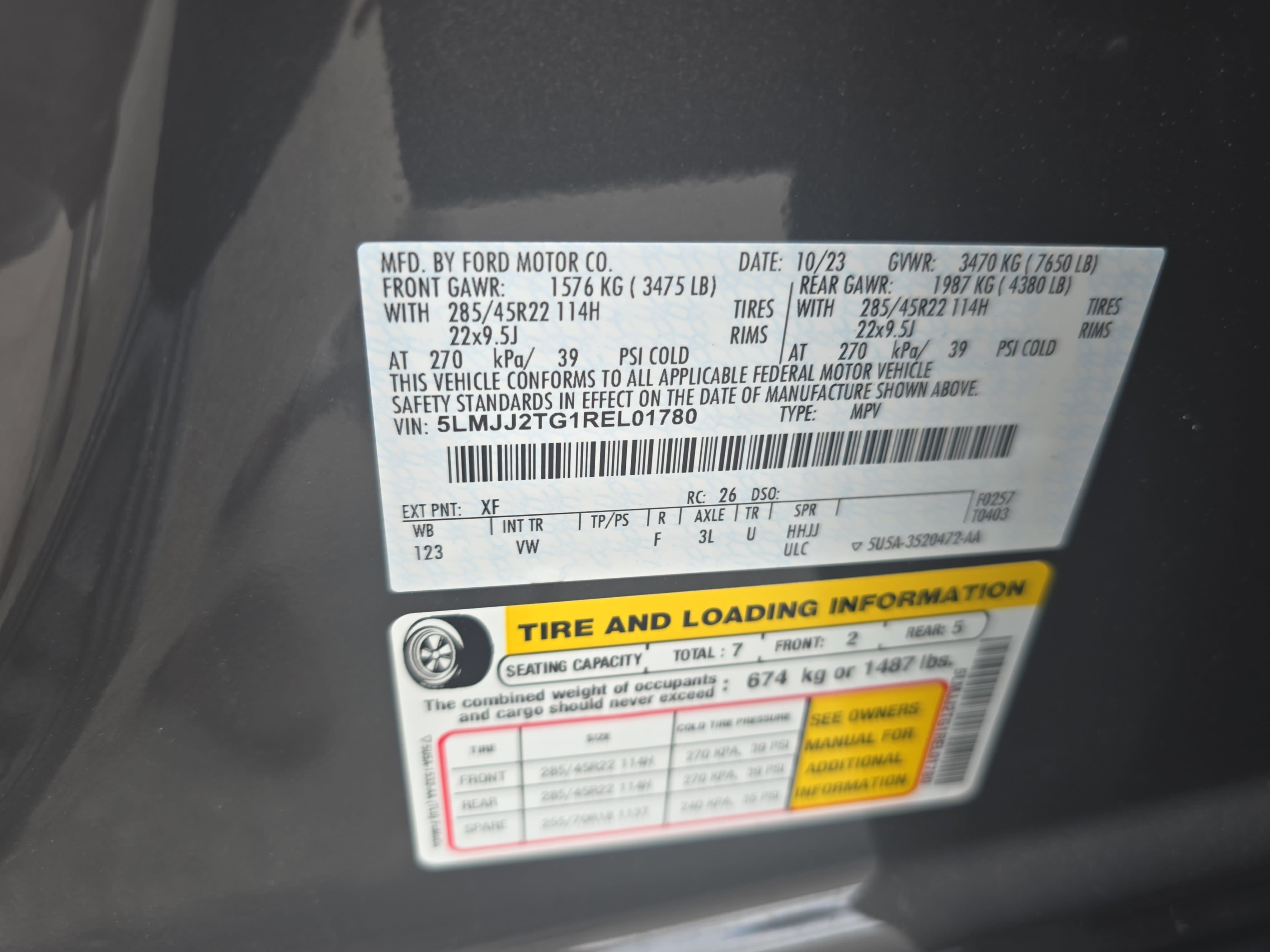 Certified 2024 Lincoln Navigator Black Label AWD/4WD image 35