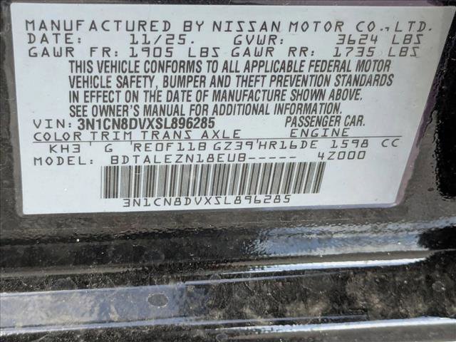 New 2025 Nissan Versa S image 16