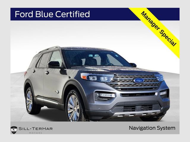 Certified 2023 Ford Explorer King Ranch w/ Class IV Trailer Tow Package AWD/4WD image 1