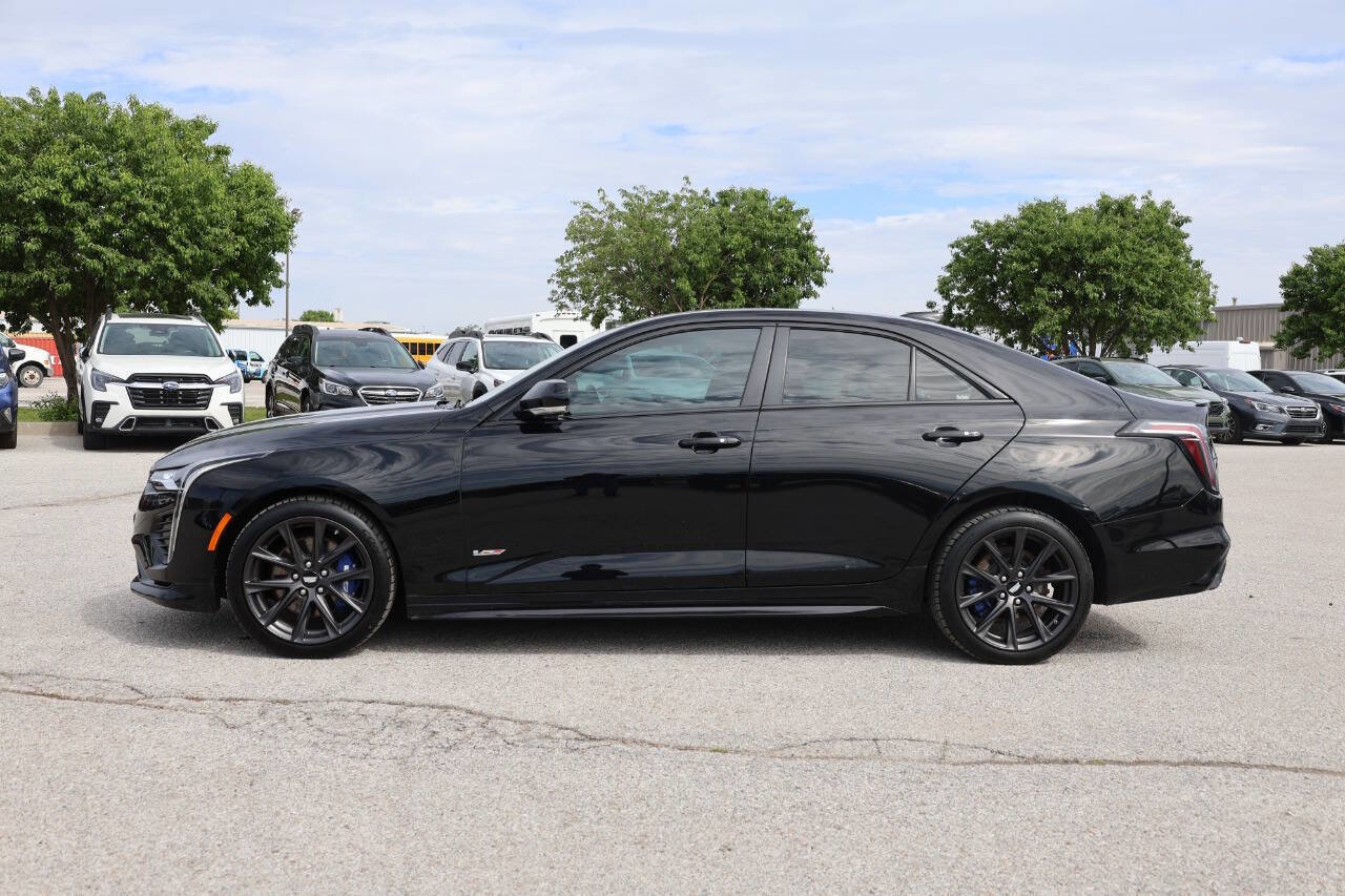 Used 2021 Cadillac CT4 V w/ Technology Package AWD/4WD image 8