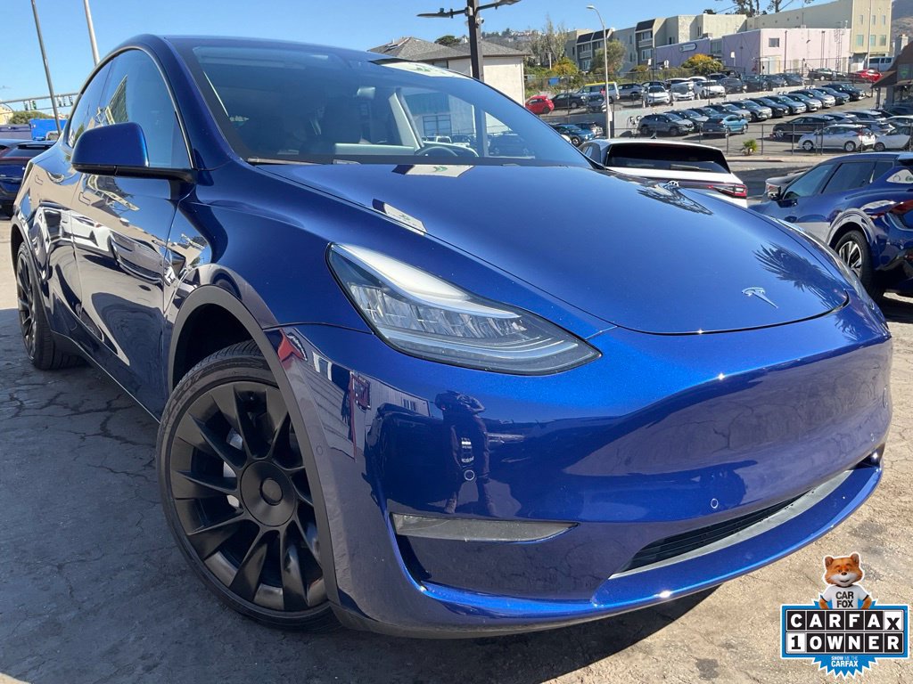 Used 2020 Tesla Model Y Long Range AWD/4WD image 1