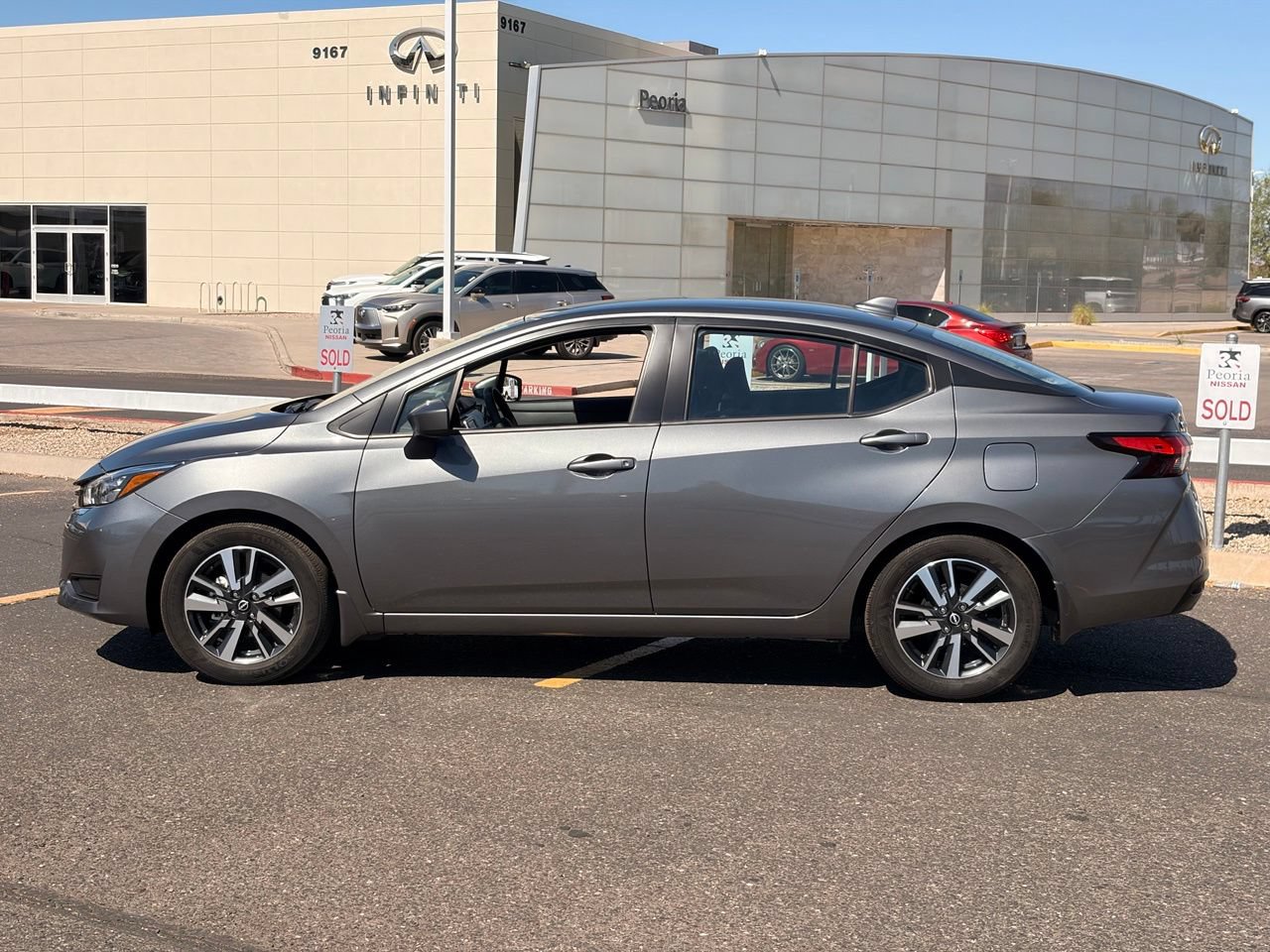 Certified 2025 Nissan Versa SV w/ Trunk Package FWD image 3