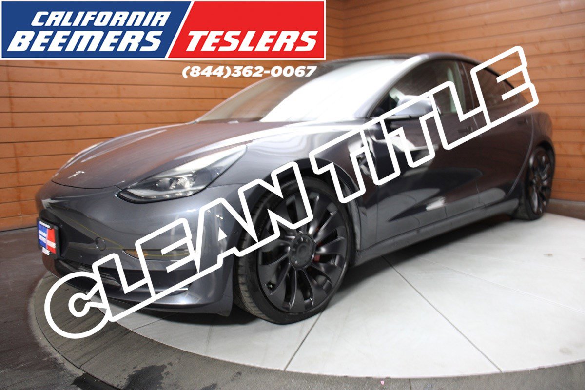 Used 2021 Tesla Model 3 Performance