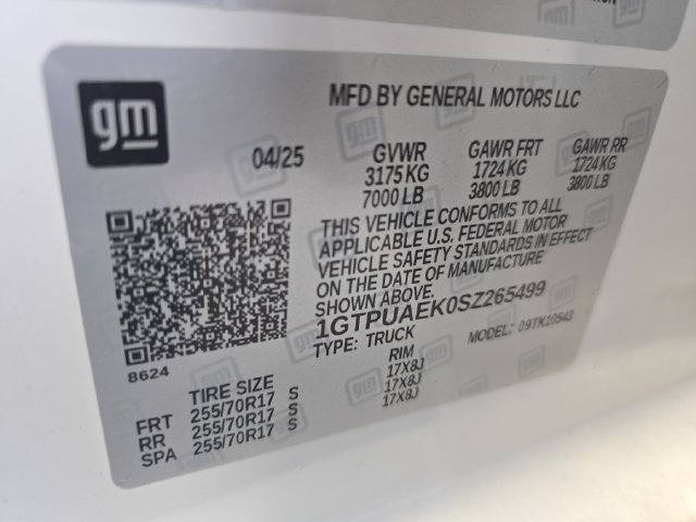 Used 2025 GMC Sierra 1500 Pro w/ Pro Value Package AWD/4WD image 39
