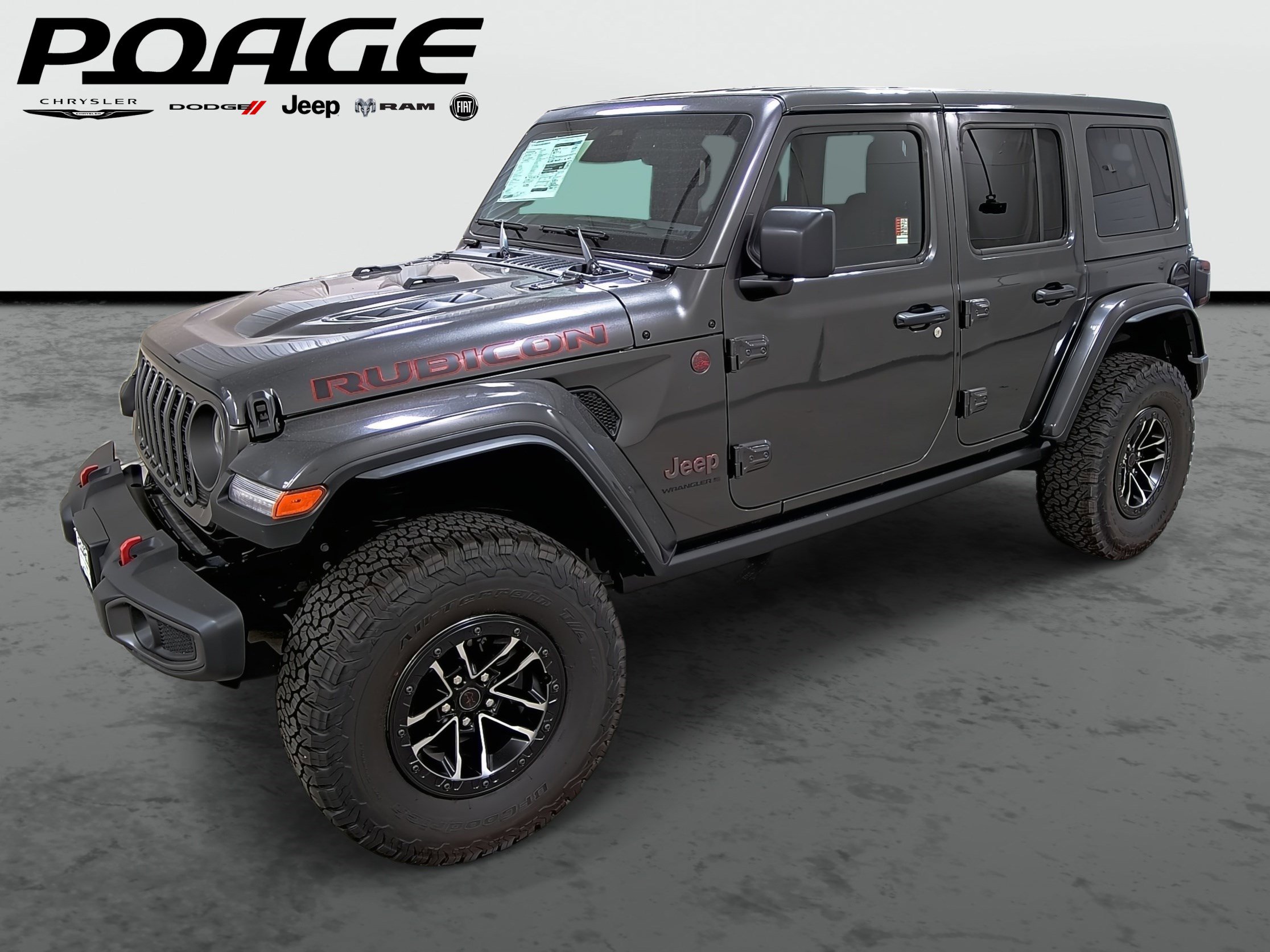 New 2025 Jeep Wrangler Unlimited Rubicon w/ XTREMEE 35" Tire Package