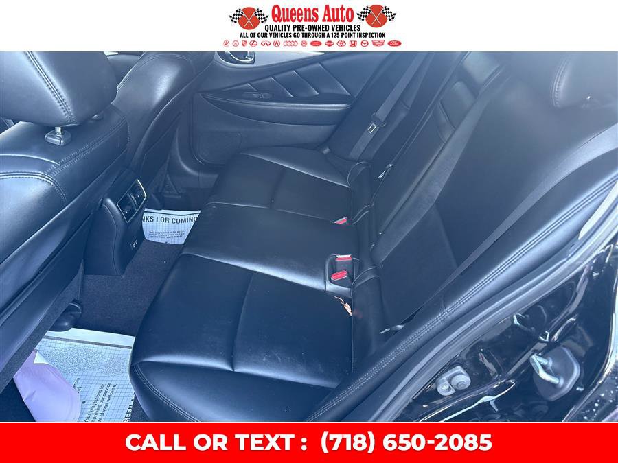 Used 2021 INFINITI Q50 Luxe w/ Cargo Package AWD/4WD image 11