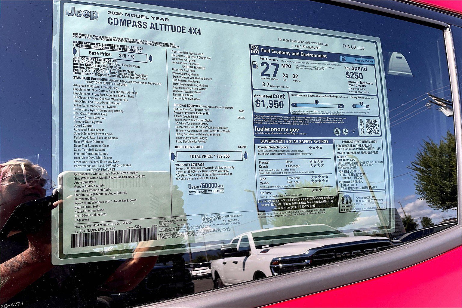 New 2025 Jeep Compass Latitude w/ Altitude Special Edition image 14