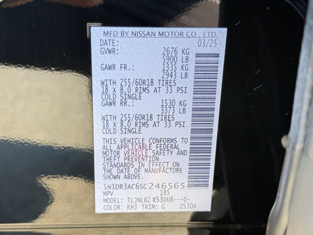 Used 2025 Nissan Pathfinder S AWD/4WD image 27