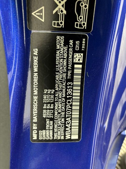 Certified 2023 BMW 430i xDrive Convertible w/ M Sport Package AWD/4WD image 31