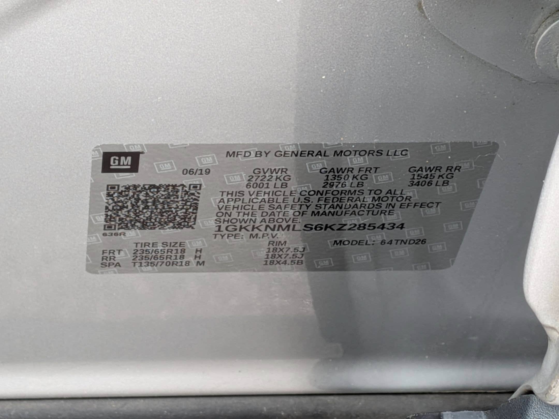 Used 2019 GMC Acadia SLT FWD image 45