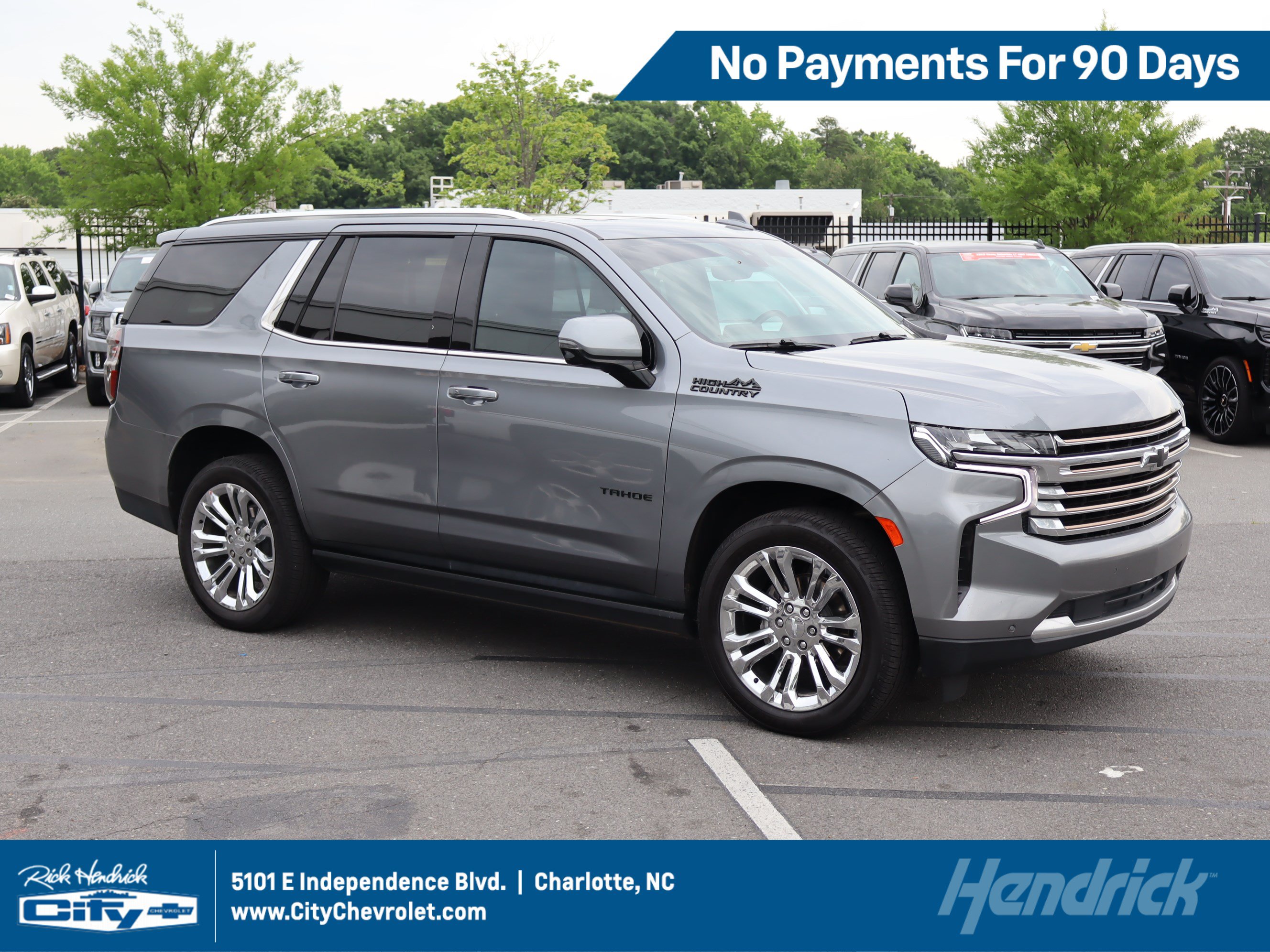 Used 2022 Chevrolet Tahoe High Country w/ Max Trailering Package AWD/4WD image 1