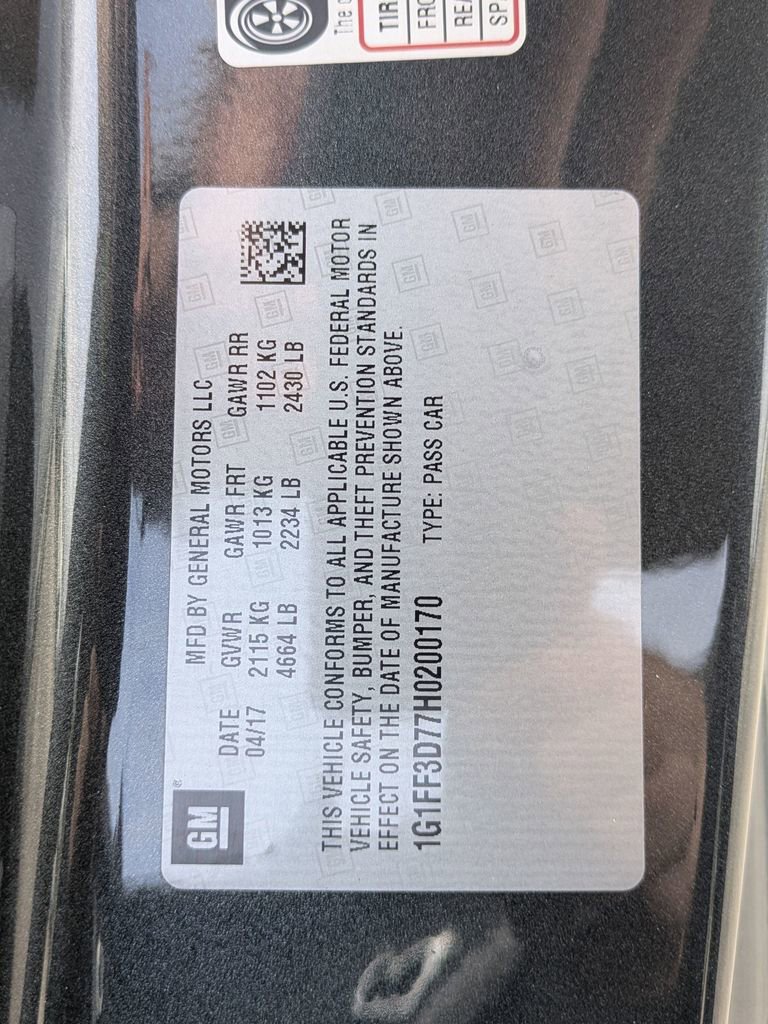 Used 2017 Chevrolet Camaro SS image 30