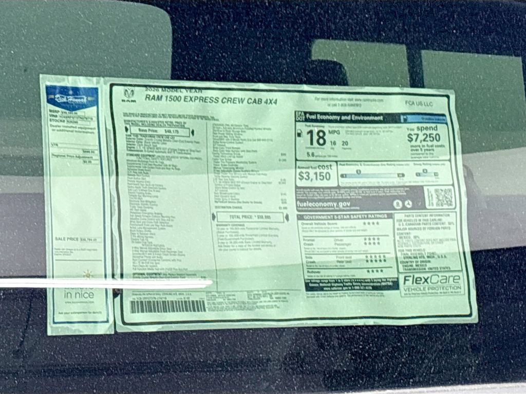 New 2026 RAM 1500 Express AWD/4WD image 23