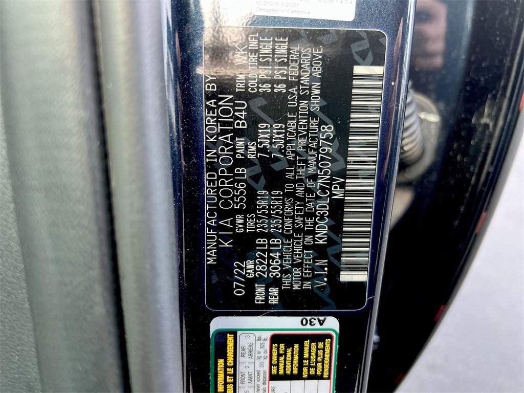 Used 2022 Kia EV6 Wind w/ Wind Technology Package image 28