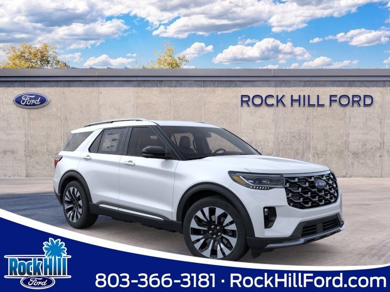 New 2026 Ford Explorer Platinum w/ LUX Leather Package